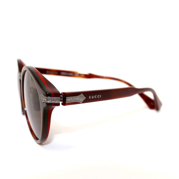 Gucci Havana Brown Sunglasses GG0066s 001 50 20 145 Titanium Unisex- Men / Women main image 8